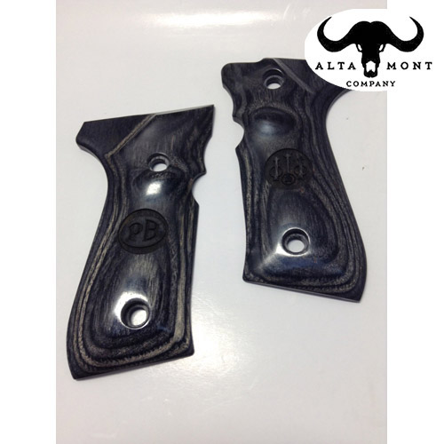 アルタモント 木製グリップ M92F アルチマ マーク入 黒｜Grip