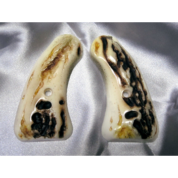 HWS製ダブルデリンジャー用スタックホーン（実物）グリップ KEIN ケイン グリップ ハートフォード W デリンジャー 用 2