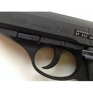 KSC SIG P230 JP HW ブラック｜D017（ガスブローバック本体