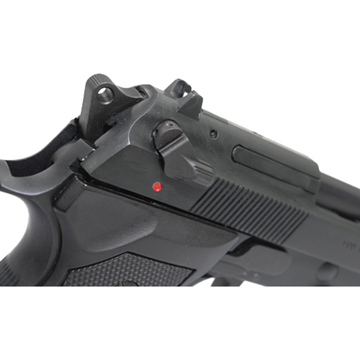 M92F ハンドガン シルバー レーザーサイト付き去年の末に購入 東京マルイ M92F Military HG スライドシルバー エアガン 10歳