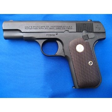 CAW Colt .32 AUTO HW ブラック（発火式 モデルガン 完成 本体