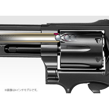 東京マルイ S&W M19 6インチ Black ガスリボルバー｜ハンドガン