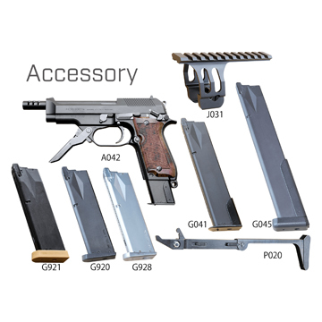 KSC M93R2 1st 3バースト HW（ガスブローバック本体）｜ハンドガン
