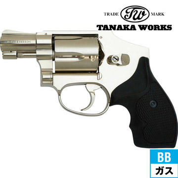 タナカワークス S&W M40 センチニアル ABS ニッケル/シルバー 2インチ 