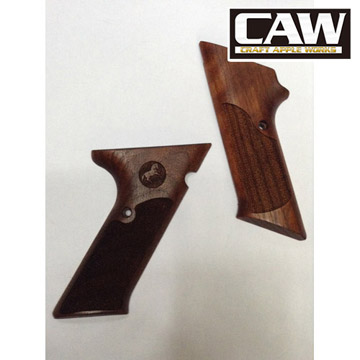 CAW 木製グリップ Colt WOODSMAN 用（コルトロゴ有 ハンツマン）｜Grip