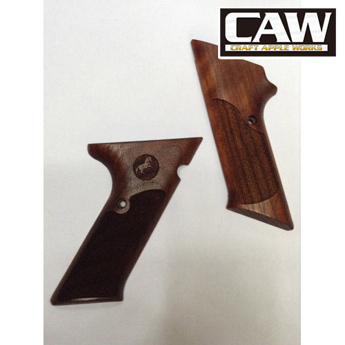 CAW 木製グリップ Colt WOODSMAN 用（コルトロゴ有 ハンツマン