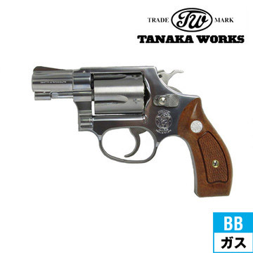 タナカ ガスガン S&W M60 PC シルバー 2inch Ver.1-