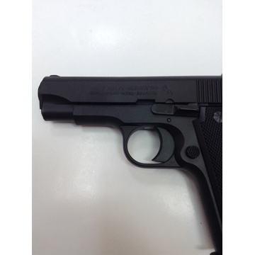 タナカワークス コルト .380 ガバメント HW ガスガン ブルーイング加工品 COLT .380 AUTO HW ガスブローバック / タナカワークス：再試射