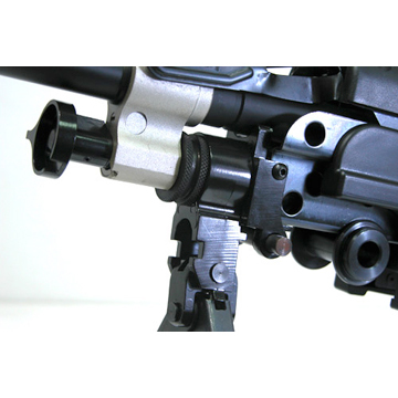 ガーダー バイポット マウント TOP ミニミ M249 用 (スチール Balck)｜バイポッド｜電動ガン・モデルガン・エアガン通販ならHBLT