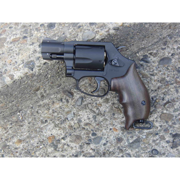 タナカワークス 木製グリップ S&W M360J SAKURA 用 ブラック