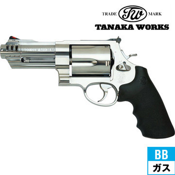 タナカワークス S&W M500 Ver.2 ステンレス/シルバー 3+1インチ