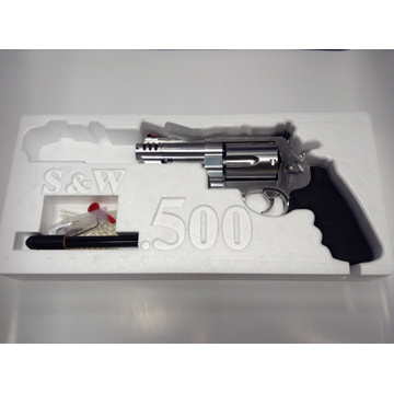 タナカワークス S&W M500 Ver.2 ステンレス/シルバー 3+1インチ