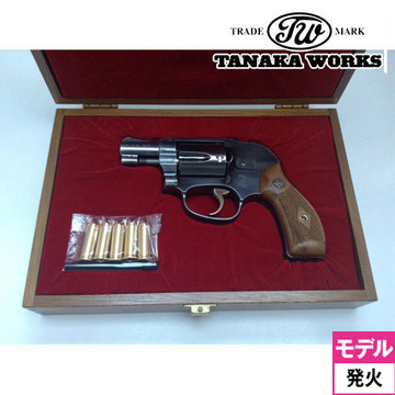 タナカワークス S&W M49 1966 Early Model 木箱付DX ビンテージ・ジュピター・フィニッシュ 2インチ 発火式 モデルガン 完成  リボルバー｜ハンドガン リボルバー｜電動ガン・モデルガン・エアガン通販ならHBLT