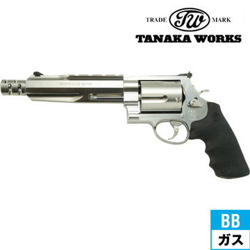 タナカワークス S&W M500 Ver.2 ステンレス/シルバー 6.5インチ 