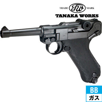 タナカワークス ルガー P08 4インチ R-Type HW ブラック