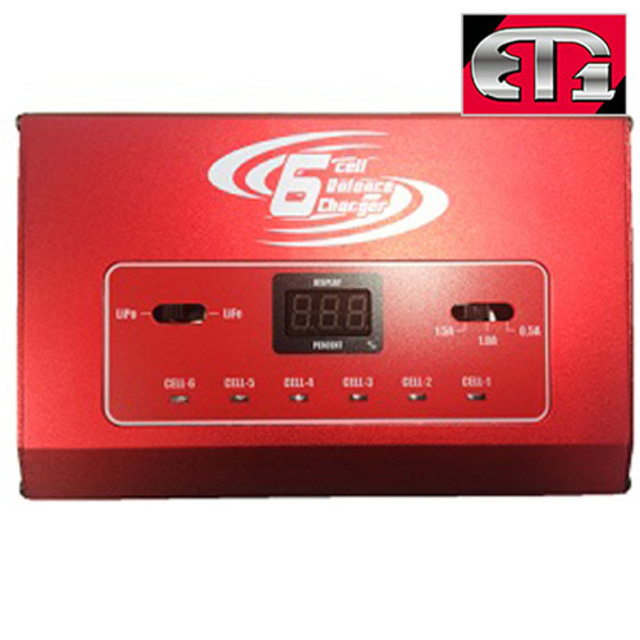ET1 リポ 充電器 6セルバランス リポ・リフェ 対応 ET6G｜充電グッズ