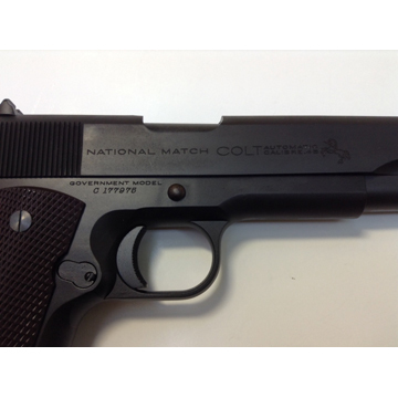 CAW コルト ガバメント M1911A1 戦前型 ナショナルマッチ 発火式