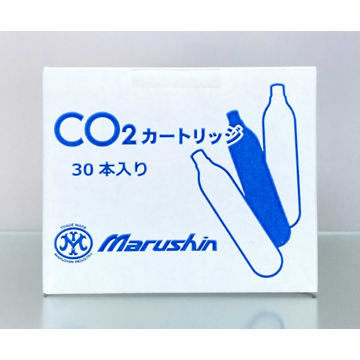 マルシン CO2 CDX カートリッジ 12g型 x 30本セット（ボンベ）｜ガス