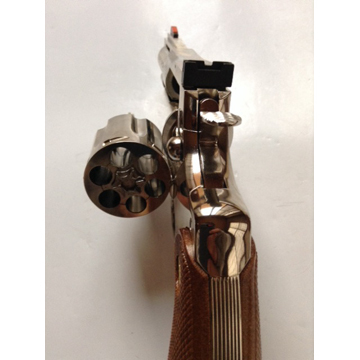 タナカワークス コルトパイソン R-model ニッケル/シルバー 3インチ