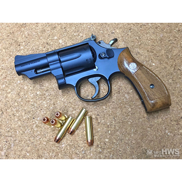 ハートフォード HWS S&W M19 コンバットマグナム 木製グリップ付 HW