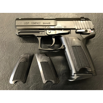PANDORA ARMS 木製グリップ 東京マルイ USP Compact 用 チェッカー
