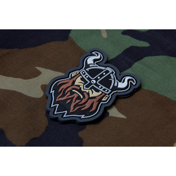 ミルスペックモンキー パッチ VIKING HEAD 1 PVC｜パッチ・ワッペン 