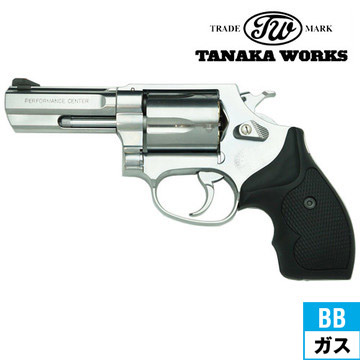 タナカワークス S&W M60 PC フラットサイド Ver.2 ステンレス 3インチ ...