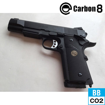 Carbon8 M45 CQP Model .45 Close Quarter Pistol ブラック（CO2ブロー 