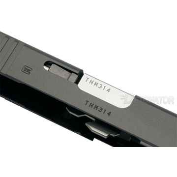 DETONATOR マルイG17用ハイブリッドスライドセットB.T.C. BK　組み込み