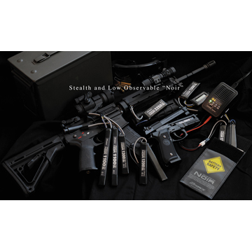 G-FORCE リポバッテリー Noir 7.4V 1200mAh SOPMOD 対応 サドル