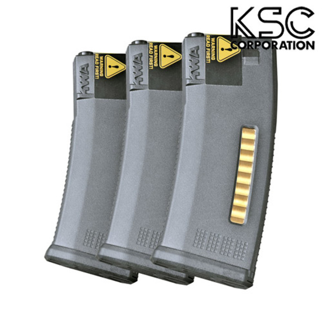 KSC T6 電動ガン バッテリー・充電器・多連装マガジン・パーツ類 セット売り KSC 電動ガン 用 マガジン T6-120連 KWA ERG 3個セット｜電動ガン用