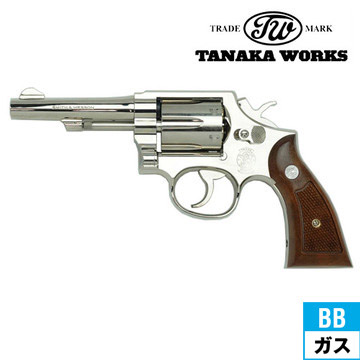 タナカワークス S&W M10 ミリタリー＆ポリス Ver.3 ニッケル 