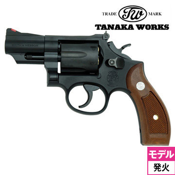 タナカワークス S&W M19 コンバット マグナム Ver.3 HW ブラック 2.5 