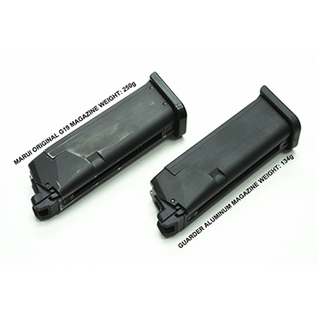 GUARDER 東京マルイ G19用 軽量アルミマガジン 完成品1本 セラコート