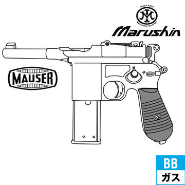 マルシン モーゼルＭ712 ガスブローバック ６ミリ-