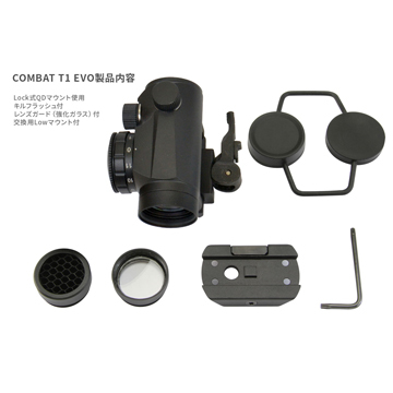 ノーベルアームズ　COMBAT T1 EVO ドットサイトです Novel Arms ノーベルアームズ COMBAT T1 EVOドットサイト | 光学