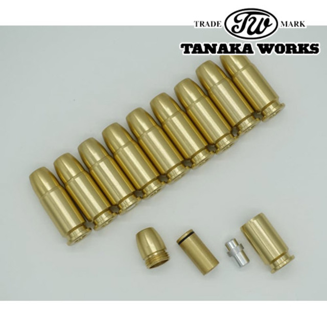 タナカワークス 発火式 快音 カートリッジ 9mm Para Evo2 用（10発