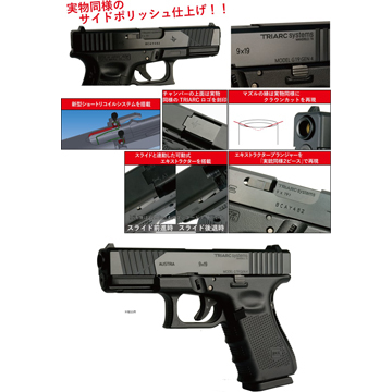 デトネーター スライドセット Glock19 Gen.4 TRIARC V1 東京