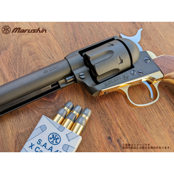 マルシン　シングルアクション ウェスタンリボルバーシビリアン4.75インチ中古品 マルシン シングルアクション ウェスタンリボルバーシビリアン4.75