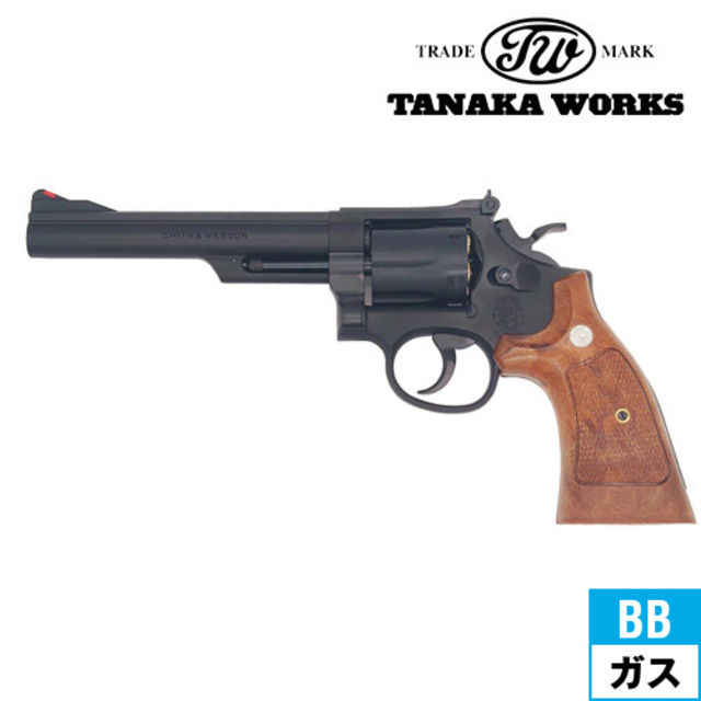 タナカワークス S&W M19 コンバットマグナム Ver.3 HW ブラック 6 ...