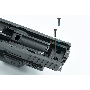ガーダー リア フロント サイトセット 東京マルイガスブロ M&P9 9L