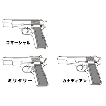 マルシン ブローニング HP コマーシャル X－PFC 樹脂グリップ