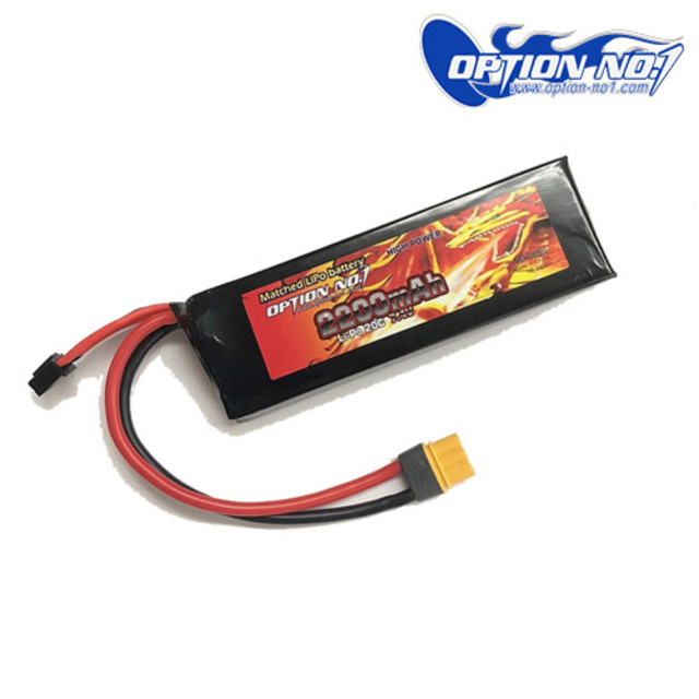 オプションNo.1 バッテリー HIGH POWER LiPo 7.4V 2200mAh（東京マルイ