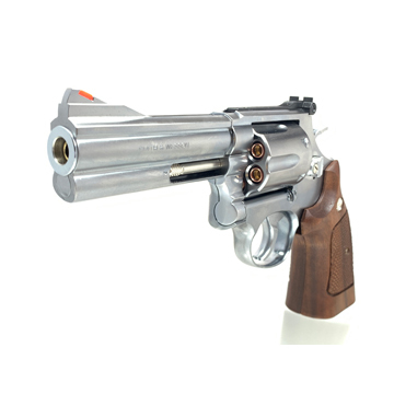 マルシン S&W M686 木製グリップ ABS シルバー（ガスガン