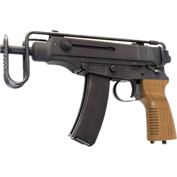 KSC Vz61 スコーピオン ウォールナット グリップ システム7 HW（ガス