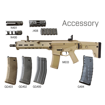 KSC MASADA CQB システム7two TAN 10.5インチ（ガスブローバック