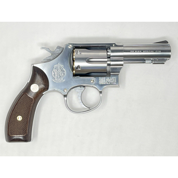 マルシン s&w m64 プラグリップ仕様 マルシン】S&W M64 シルバーABS チェッカープラグリップ仕様 X