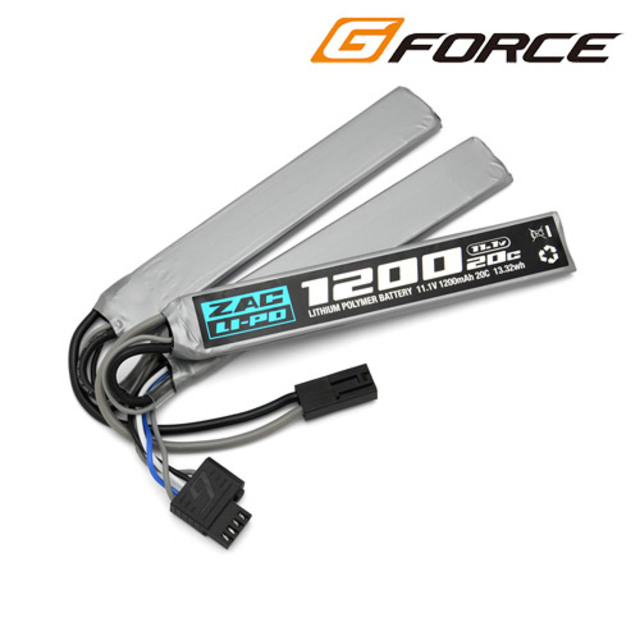 HTGベーシック　TypeB 11.1Vリポバッテリー付き HTGベーシック リポバッテリー 電動ガン用 【特許技術G-Tech使用