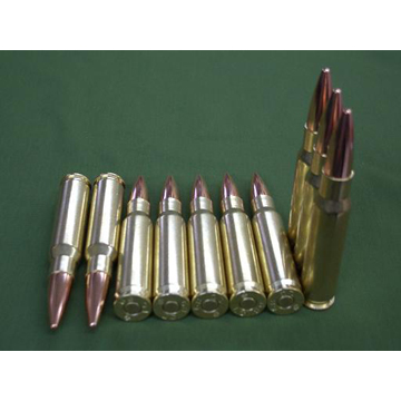 Right リアルダミーカート 7.62x51mm NATO弾（10発セット 実物ベルトリンク付き） メール便 対応商品｜カート 、ショットシェル｜電動ガン・モデルガン・エアガン通販ならHBLT