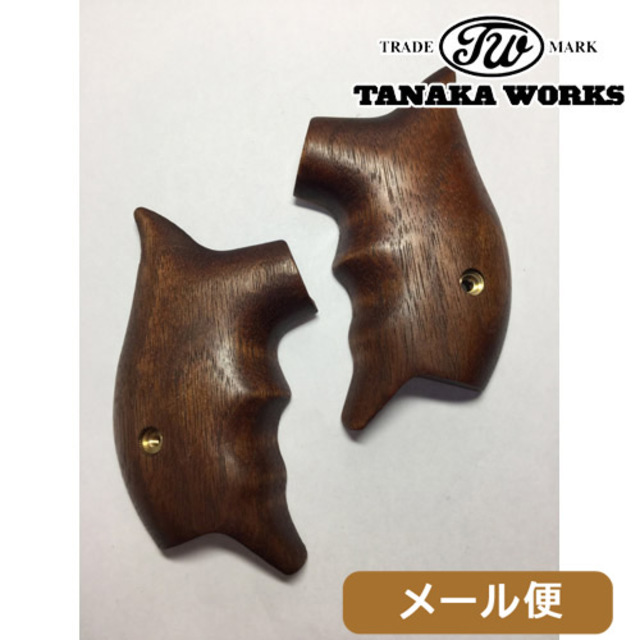 【新品】タナカ S&W M360J SAKURA 木製グリップ ウォルナット タナカワークス 木製グリップ SW M360J SAKURA 用（アメリカン